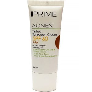 کرم ضد آفتاب رنگی پریم مدل Acnex Beige SPF60