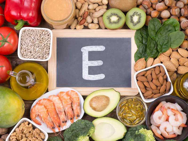 منابع غذایی سرشار از ویتامین E