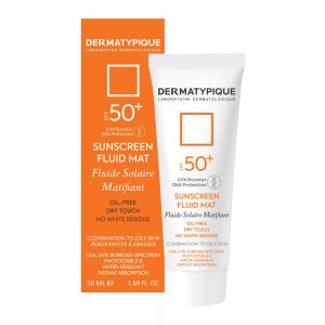 ضدآفتاب بی رنگ فاقد چر بی درماتیپیک SPF50