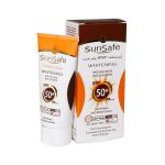 کرم ضدآفتاب spf50 روشن کننده  سان سیف sunsafe