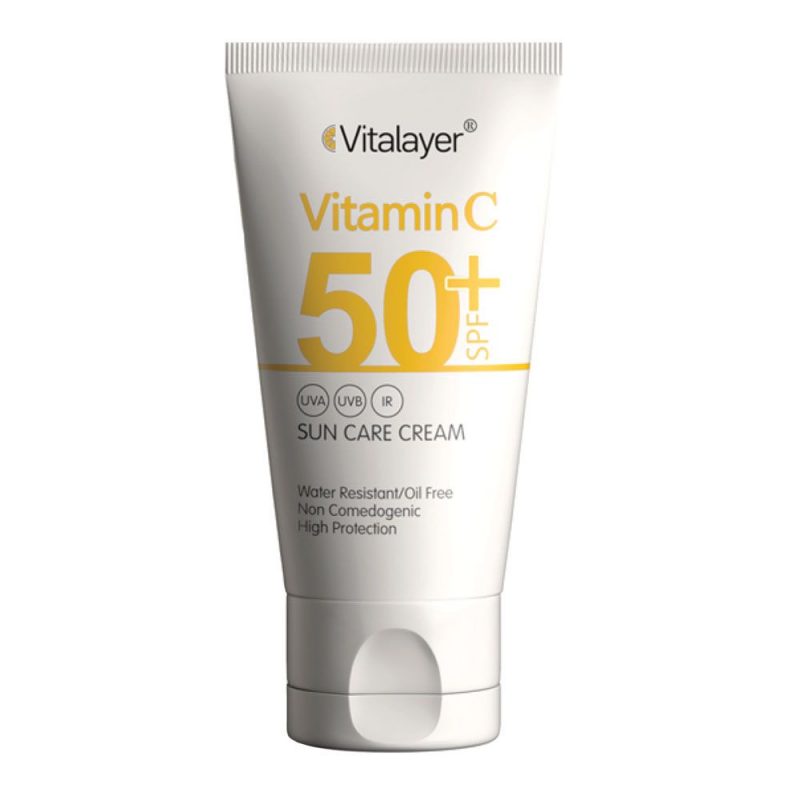 کرم ضدآفتاب بی رنگ ویتالیر Spf50