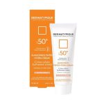 کرم ضدآفتاب رنگی  SPF50 مناسب پوست خشک و نرمال درماتیپیک