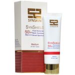 فلوئیدضدآفتاب SPF50 مناسب انواع پوست رنگی ساین اسکین (SYNShield) - تصویر 3