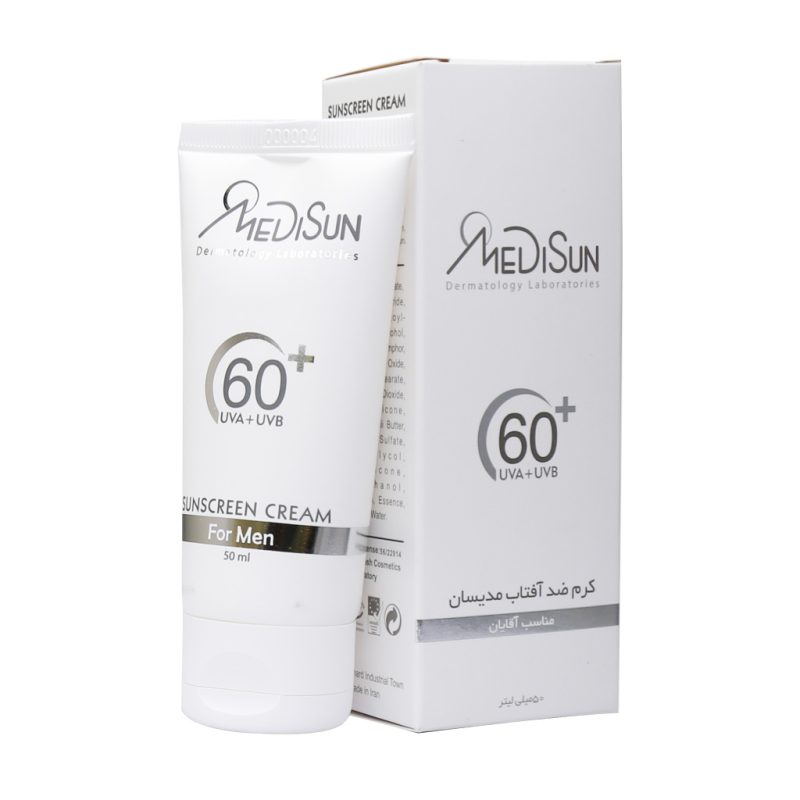 کرم ضدآفتاب spf60 آقایان مدیسان