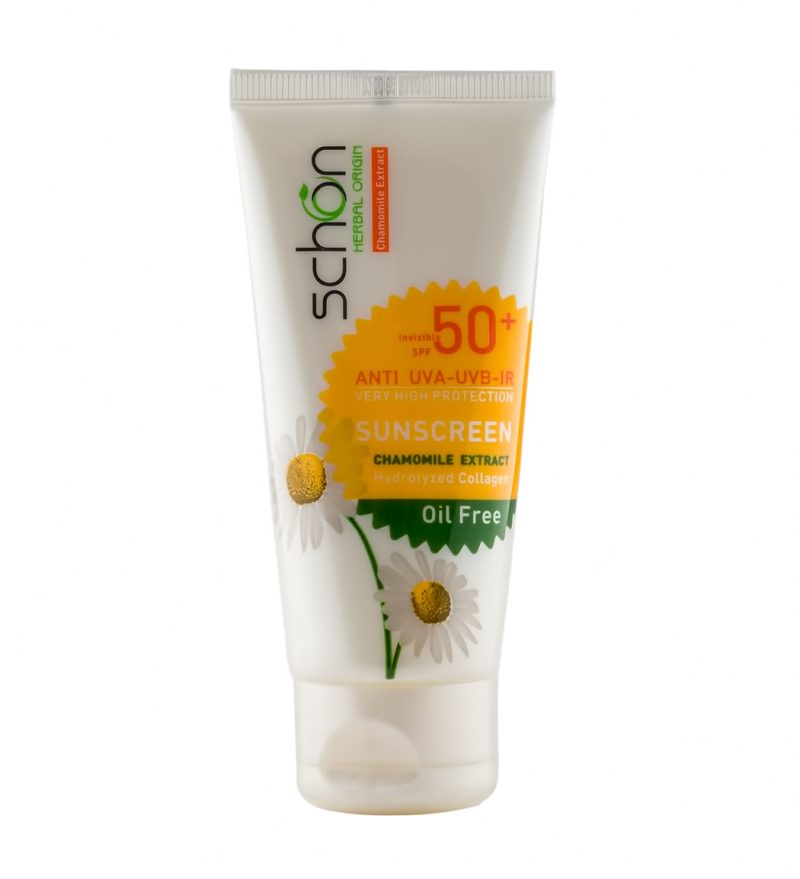 کرم ضدآفتاب spf50 بی رنگ مناسب پوست چرب و مختلط شون
