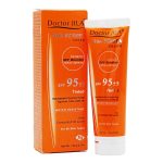 کرم ضدآفتاب Spf95 رنگی با چربی کنترل شده مناسب انواع پوست دکترژیلا