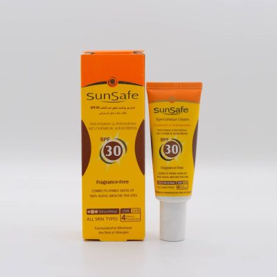 کرم ضدآفتاب دورچشم SPF30 رنگی سان سیف