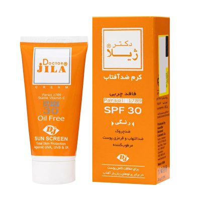 دکترژیلاکرم ضد آفتاب رنگی SPF30 فاقد چربی