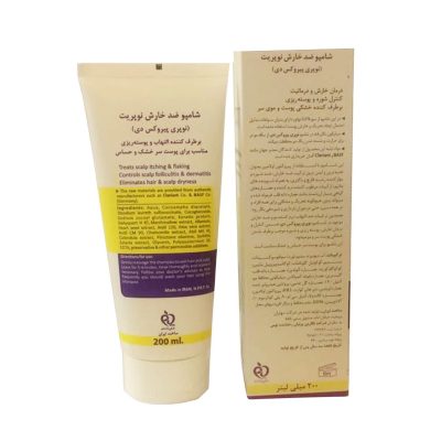 شامپو ضد خارش مدل Nopri Pirox D مناسب پوست سر خشک نوپریت