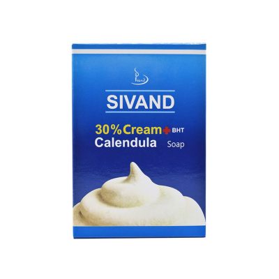 صابون سیوند حاوی 30% کرم و کالاندولا