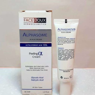 کرم لایه بردارALPHASOME حاوی 15درصد AHA فیس دوکس