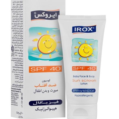 لوسیون ضدآفتاب فیزیکال اطفال ایروکس
