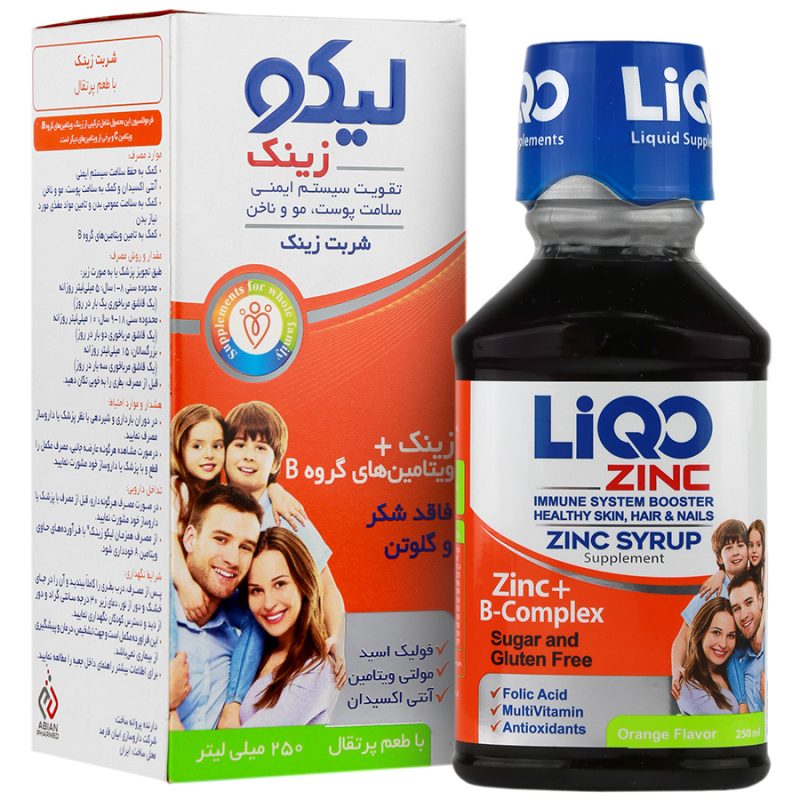 شربت لیکو زینک ابیان فارمد - تصویر 1