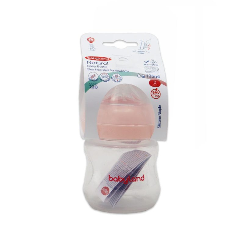 شیشه شیر نیوبرن 125 میل بی بی لند مناسب 0تا 6 ماه کد 220 - تصویر 1