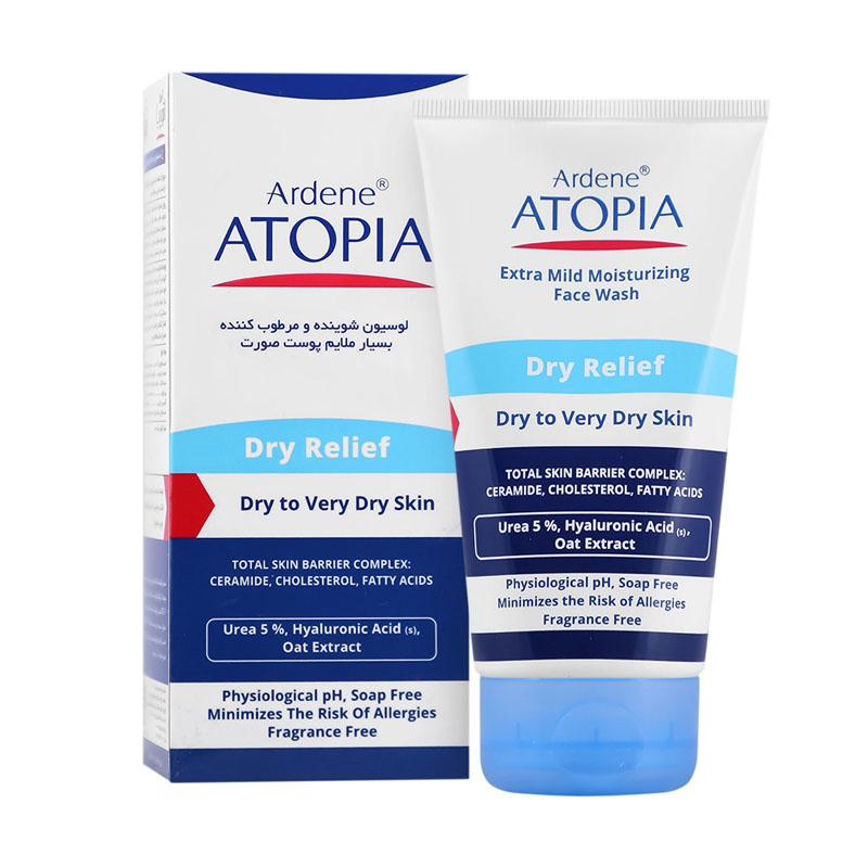 لوسیون شوینده و مرطوب کننده بسیار م لوسیون شوینده و مرطوب کننده بسیار ملایم آردن آتوپیا